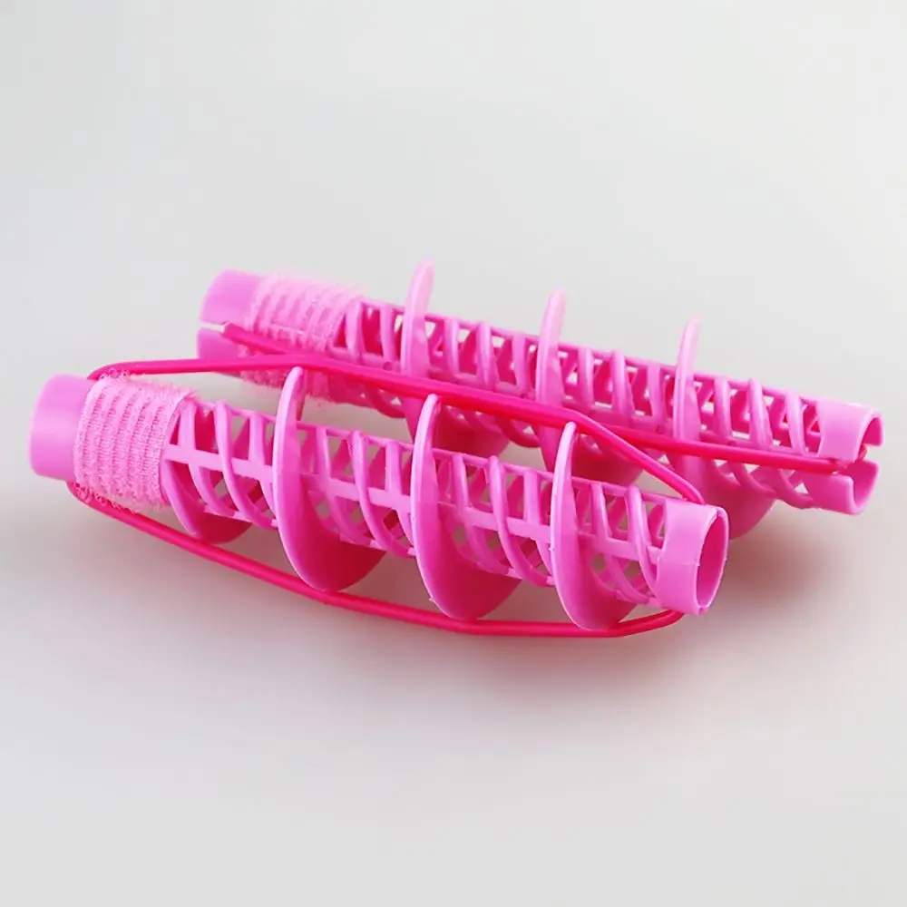 2 шт. натуральные большие Волнистые Волшебные роликовые бигуди для волос сделай