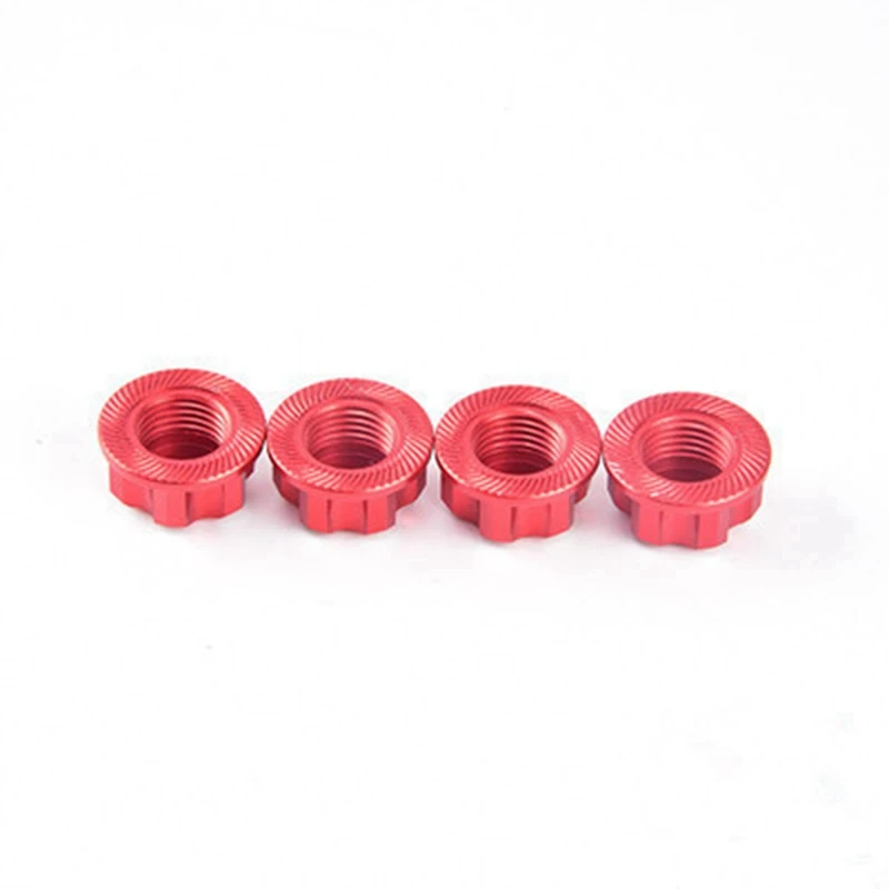 

2 Set RC Car Part: 1 Set Upgrade Carbon Fiber Chassis Parts & 1 Set 17mm Hex Wheel Nuts Dustproof Anti-Skid Non-Slip