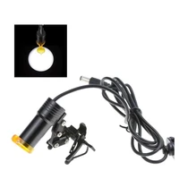 belt clip type 5w headlight headlamp with optical filter for dental loupes lab medical magnifier magnification binocular