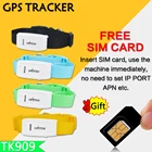 GPS-трекер TK909 (без коробки) для домашних животных, мини-трекер с GPS, GPRS, GSM, ошейником для кошек и собак, в режиме реального времени, 6 цветов на выбор