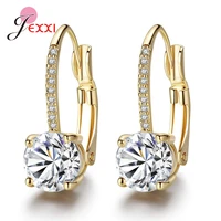 trendy s925 silver earring for women wedding engagement party accessories sterling silver 925 pendientes jewellery hot sale