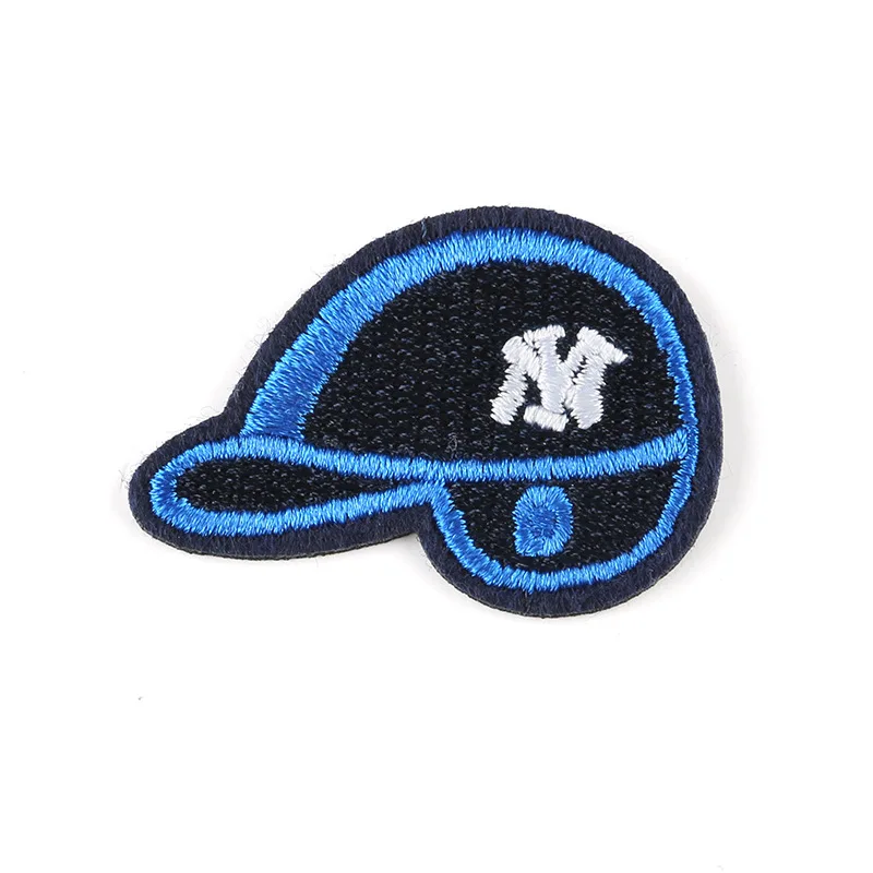 

Football Outdoor Activities Patch Basketball Baseball Cap Embroidered Iron on Patches for Clothing Hat Badges Stickers wholesale