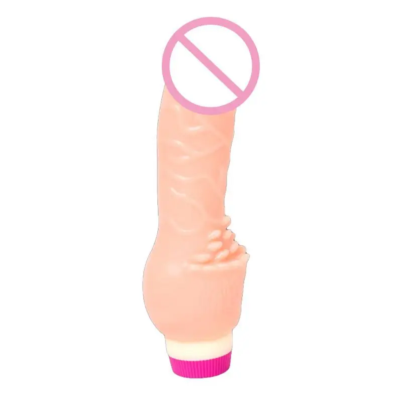 Реалистичный большой фаллоимитатор многоскоростной массажер вибратор точки G