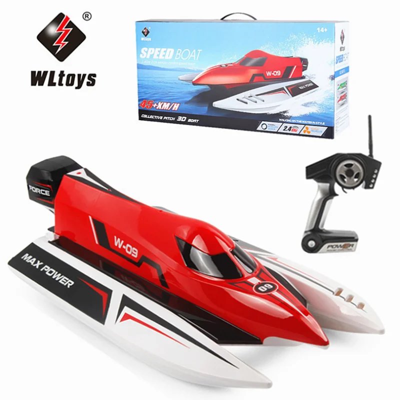 WLtoys WL915 радиоуправляемая лодка 2 4 ГГц 2CH F1 45 км/ч бесщеточная высокая скорость