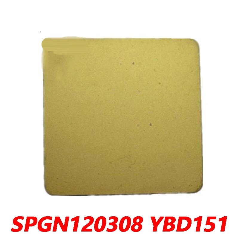 100% оригинал SPGN SPGN120308 YBD151 10 шт. фрезерные вставки токарные станки с ЧПУ карбидные