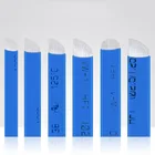 Иглы U-образные для перманентного макияжа бровей, 100 мм, 7, 9, 12, 16, 18, для микроблейдинга, для 3d-вышивки, ручка для ручной татуировки, 0,2 шт.