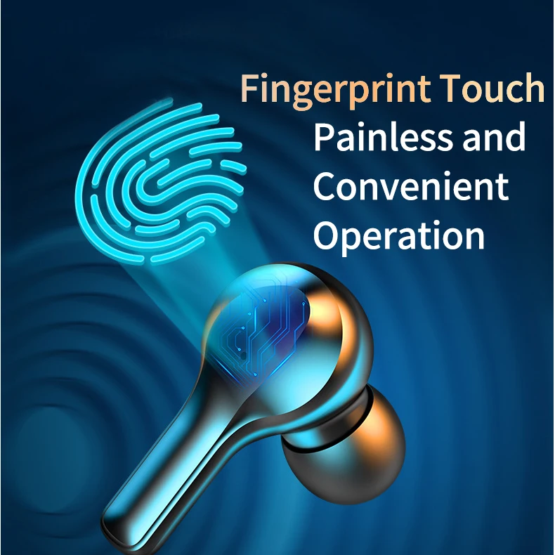 

Aismart Bluetooth Earphones R3-1 Wireless Headphones LED TWS with Microphone Earphones Waterproof Noise Cancel Headsets Earbuds