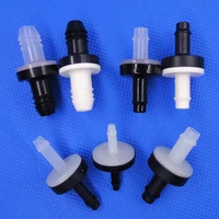 46810mm one way valve non return vavles ppabspa66 plastic check valve for water air oil gas aquarium medical bathroom