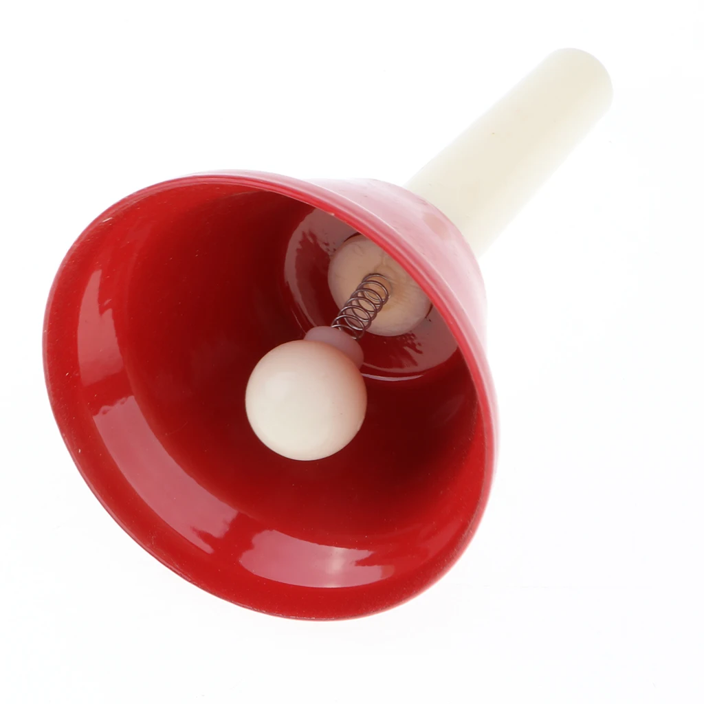 Pack of 8 Multi-Color Hand Bells Note Tones Orff Percussion Instrument Kids Early Musical Learning Toy | Игрушки и хобби