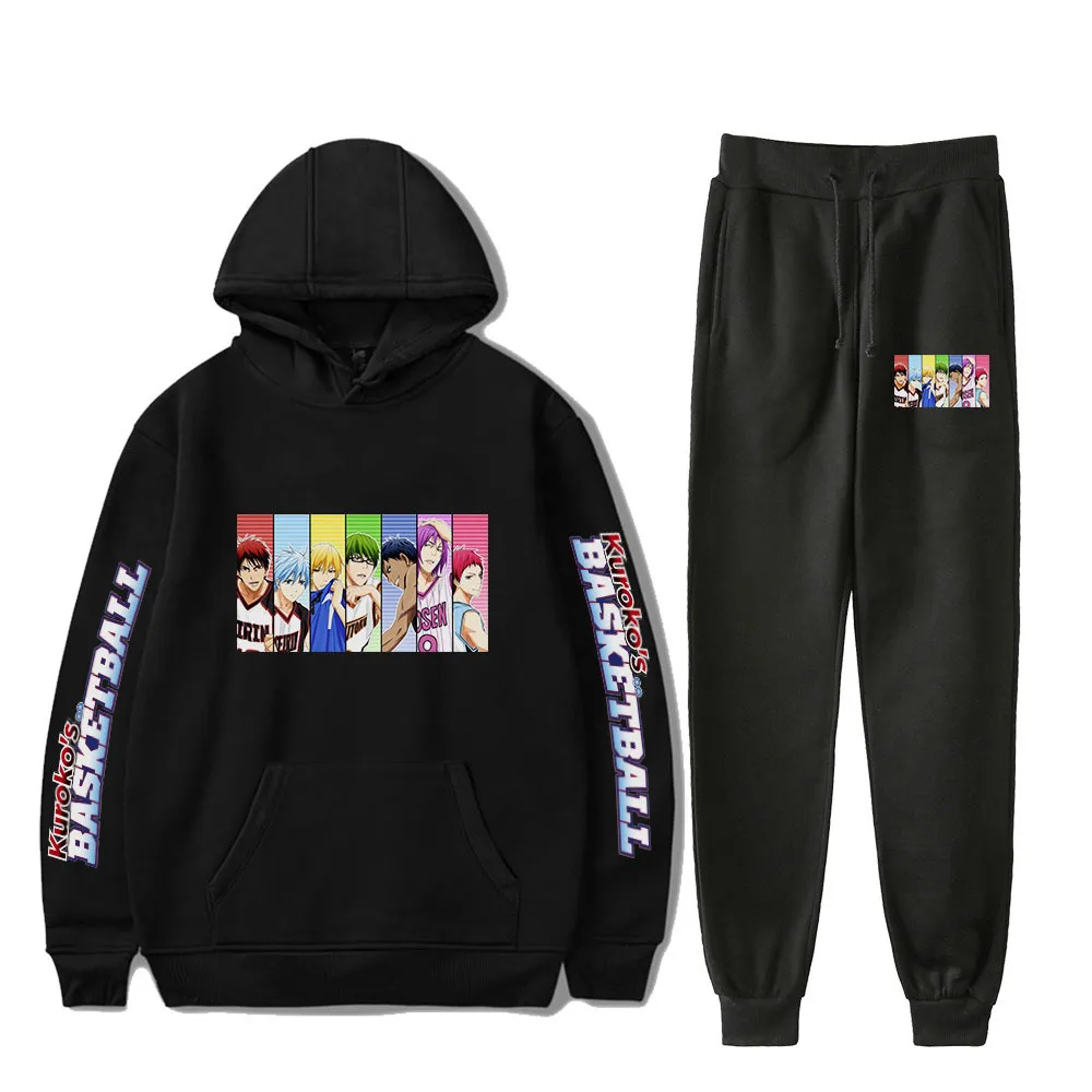 Комплект спортивной одежды Kuroko мужской из двух предметов аниме баскетбольный