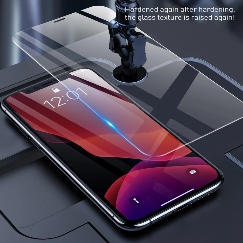 Защитное стекло закаленное 9H HD для iPhone 11 Pro Max XS XR X 8 7 6 6S Plus 8Plus | Мобильные телефоны