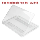 Чехол для ноутбука Macbook Pro 16 дюймов матовый из мягкой искусственной кожи (термополиуретан) для Apple A2141 2019 жёсткие прозрачные чехлы для Mac book Pro 16 A2141