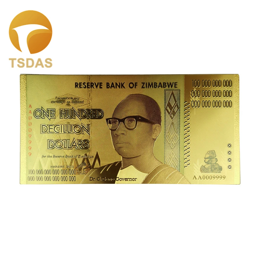 Банкноты в форме банкнот банкноты золота с дециливом 100 долларов оригинальная