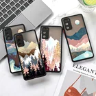 Чехол для Samsung S20 FE S21 Ultra, нарисованный вручную пейзаж, чехол для телефона Samsung S20, S10 Plus, S 21, Note 20, 10, 8, 9, S9, S8, S10e