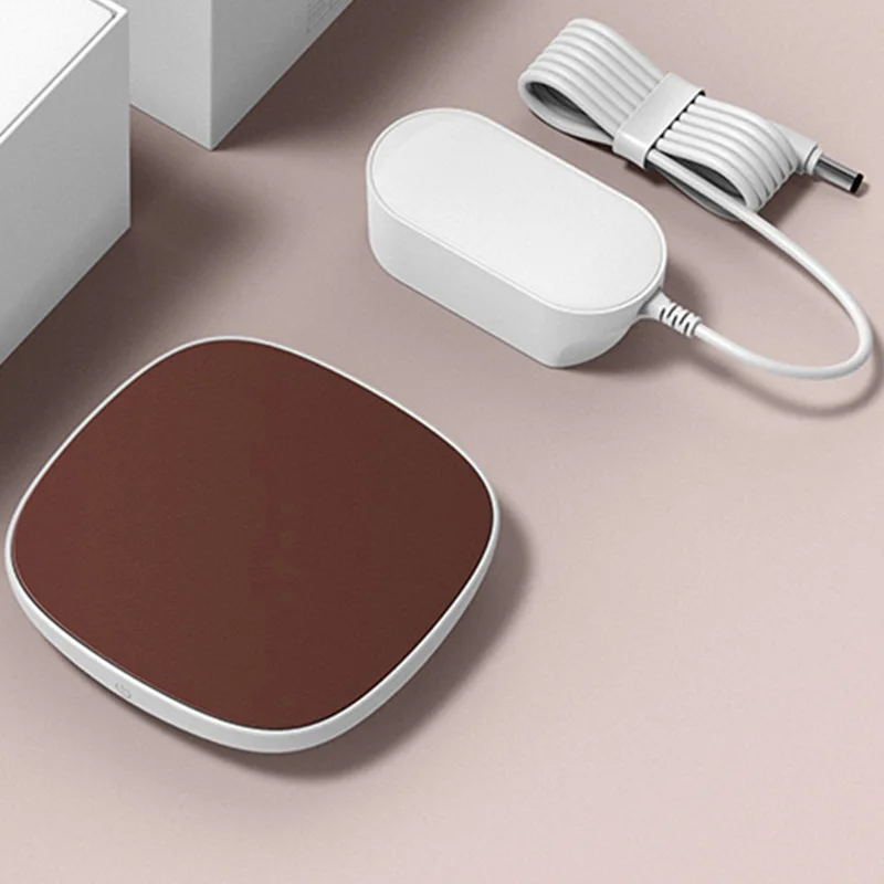 no retail box Xiaomi SANJIE чашка подогреватель сиденья изоляции подставка электрическая плита 55℃ постоянная температура для кофе чашка чай молоко вода - Цвет: no retail box