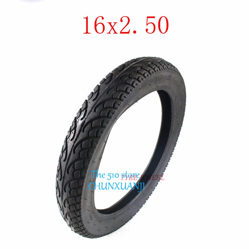 Best-selling 16x2.50 64-305 Tire and Inner Tube Fit Small BMX Scooters Electric Bikes Kids | Автомобили и мотоциклы
