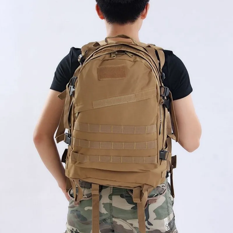 40л 3D Molle тактическая Сумка военный рюкзак Bionic Камуфляж охотничий рюкзак водонепроницаемый Оксфорд мужской походный альпинистский рюкзак