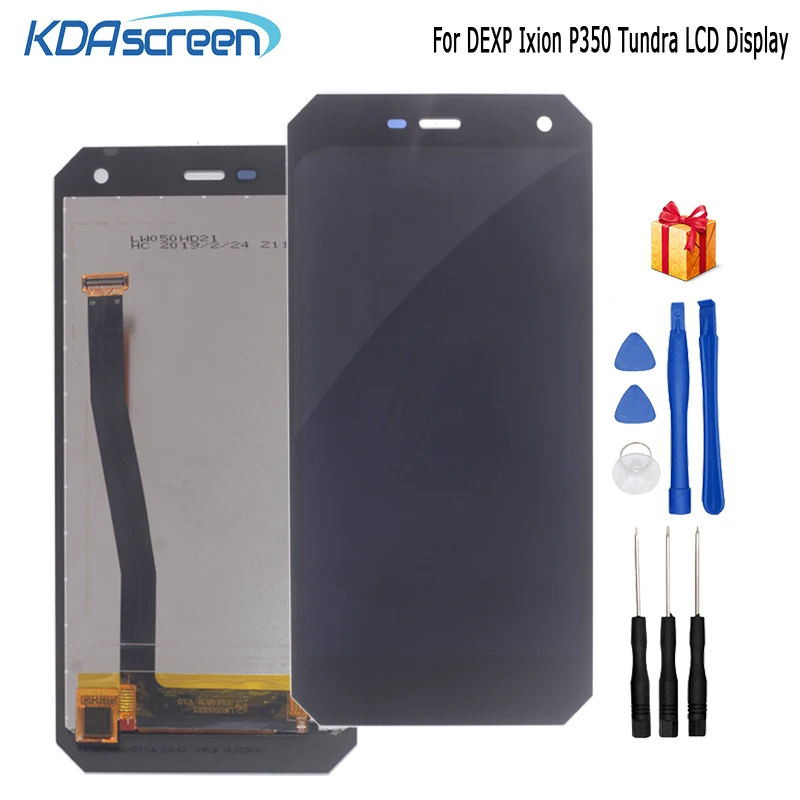 ЖК-дисплей для DEXP Ixion P350 Tundra дигитайзер сенсорного экрана запасные части Tundre |