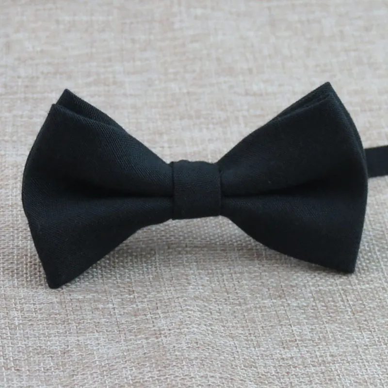 Распродажа классические регулируемые галстуки бабочки из хлопка и льна вечерние