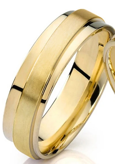 men TC001FY Ladies Love Альянс обещание обручальные кольца набор для обувь для мужчин и женщин Золотой Цвет из нержавеющей стали для него и для нее Брак Обручальное кольцо - Цвет основного камня: men TC001FY