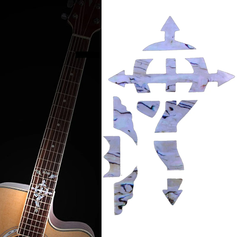 Гитарный Лад инкрустация наклейки имитация Abalone гриф наклейки/маркеры для