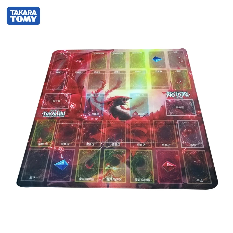 TAKARA TOMY 55*55 см YU GI OH Duel Masters игровой коврик четыре карты Группа поединок диск карта