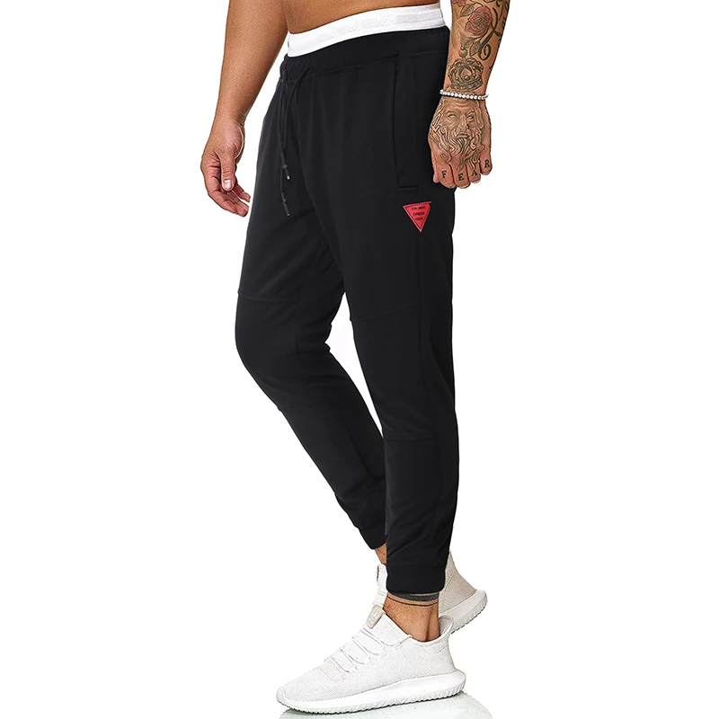 style 5-black Adisputent, осенние мужские брюки, бодибилдинг, уличная одежда, спортивные штаны, спортивные штаны для бега, спортивные мужские одноцветные штаны на молнии - Цвет: style 5-black