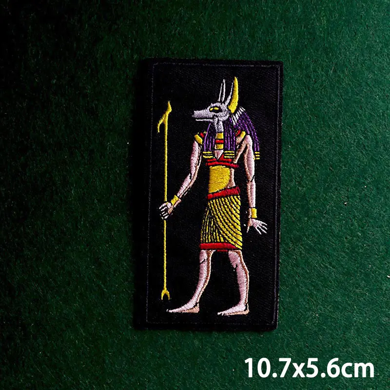 Термоклейкие нашивки с надписью Ван Гога на одежду в египетском стиле