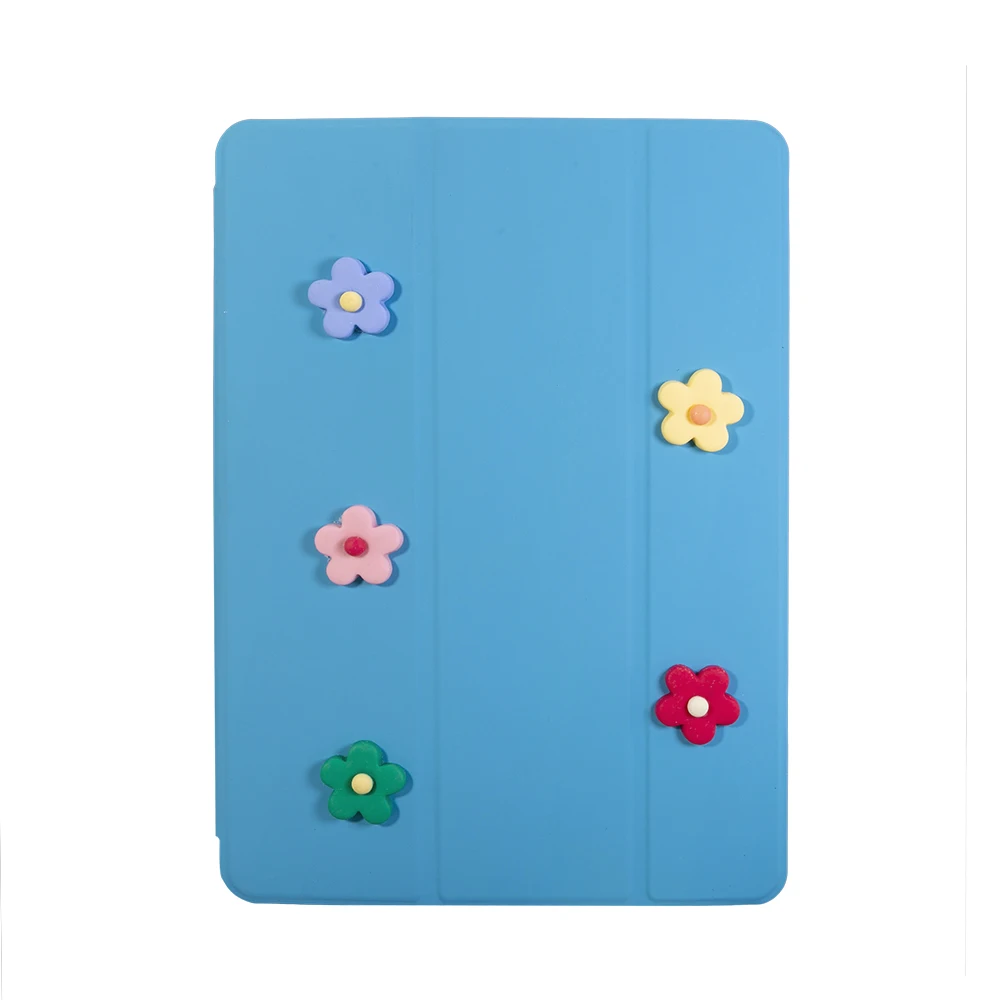 QUWIND 5 цветов ультратонкий тройной складной жесткий чехол-подставка из