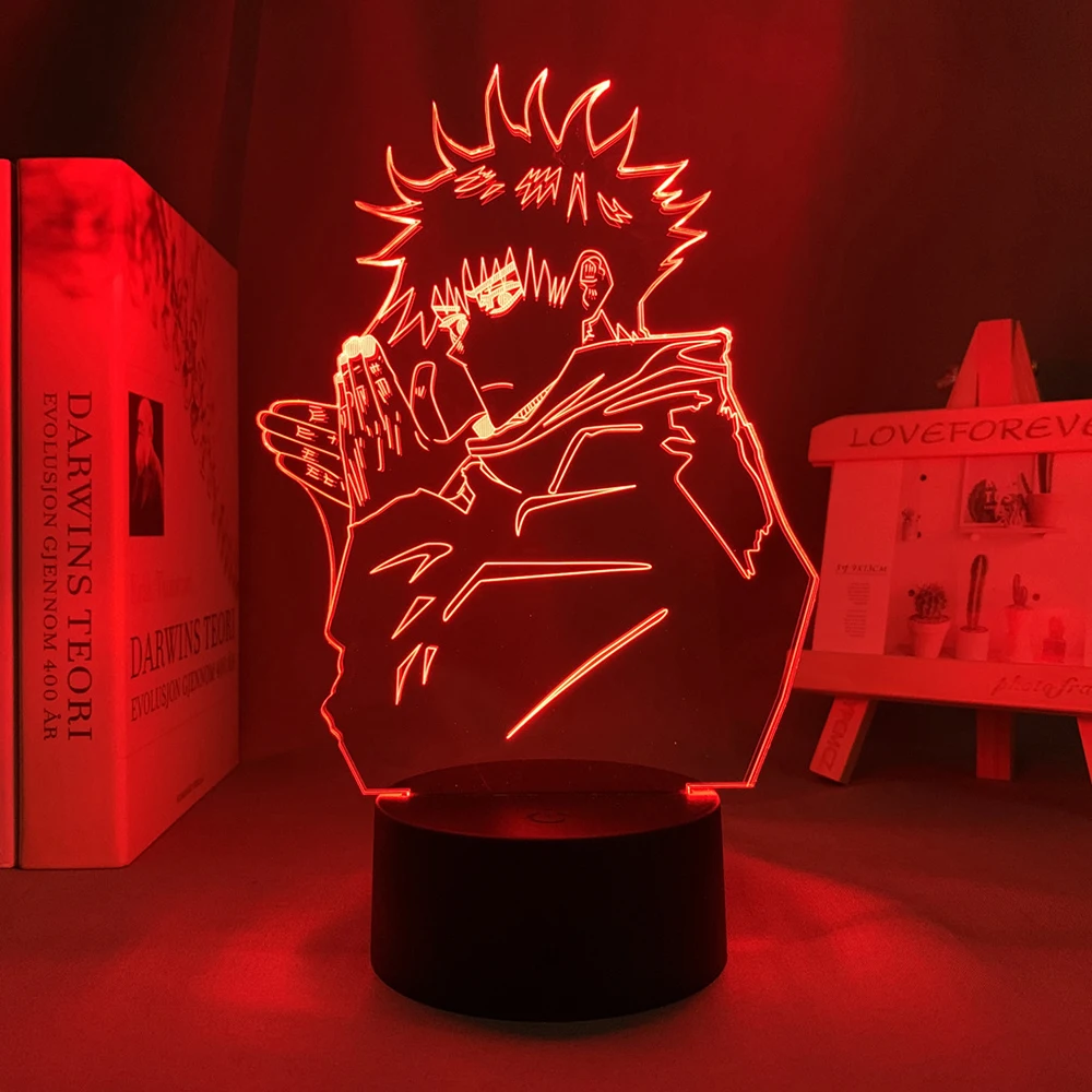 

Anime Lamp Satoru Gojo Light Jujutsu Kaisen Led Night Light for Birthday Gift Jujutsu Kaisen Nightlight Satoru Gojo Lamp