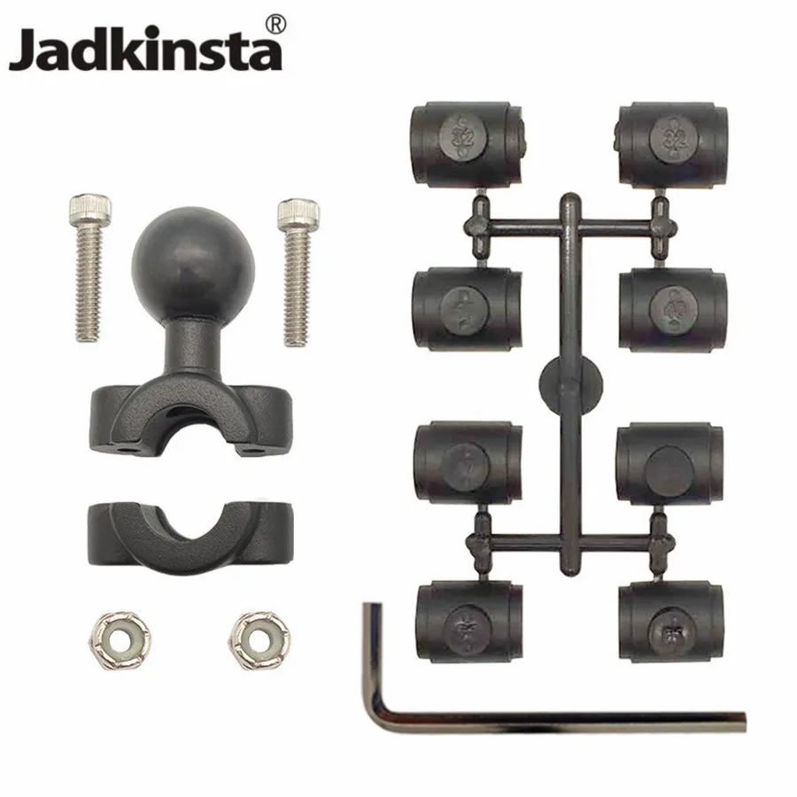 Jadkinsta Fit 8 2 31 мм круглый стержень зажим для Руля Мотоцикла рейка 1 дюйм шаровое