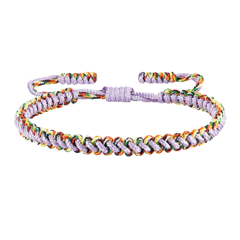 Очаровательный плетеный браслет с китайскими змеиными узлами для мужчин и