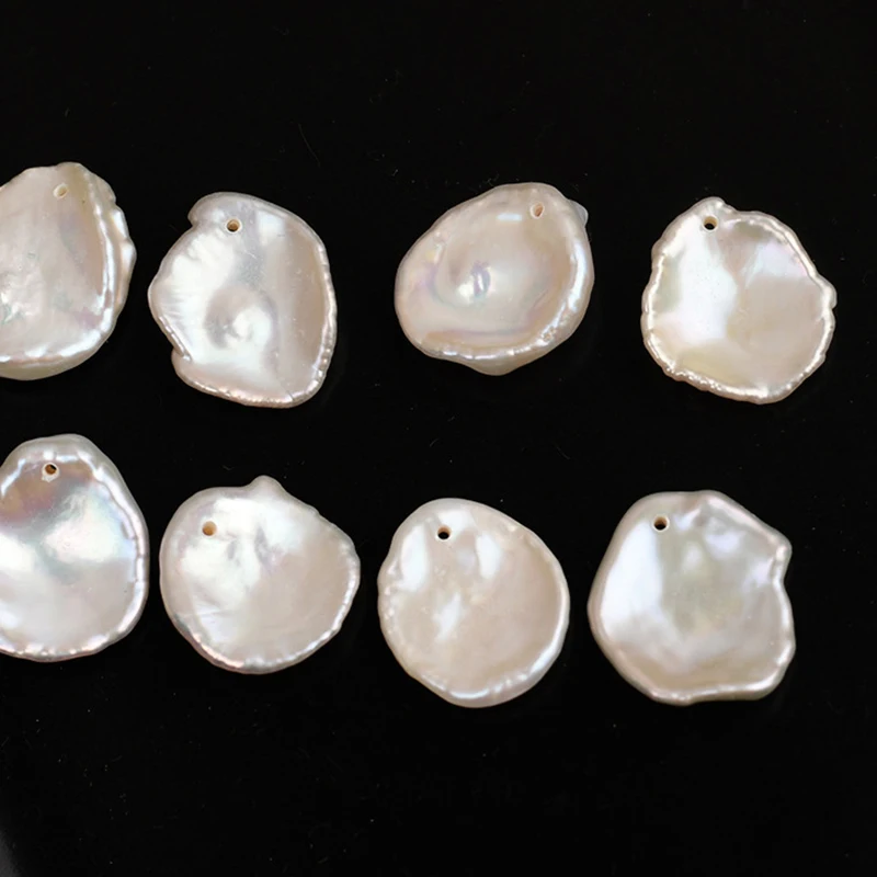 

5 PCS Baroque Freshwater Pearl Petal Shape 13-14mm Loose Beads for OL DIY Jewelry Making Necklace Bracelet Accessories