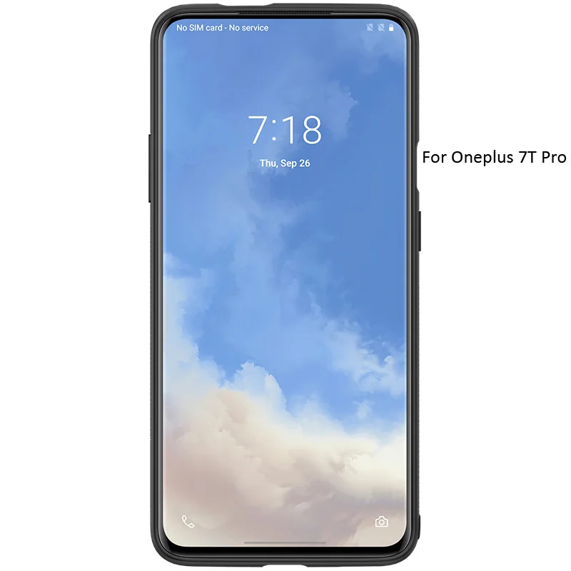 Чехол Nillkin с текстурой нейлона для Oneplus 7T Pro 1 + 7T| |