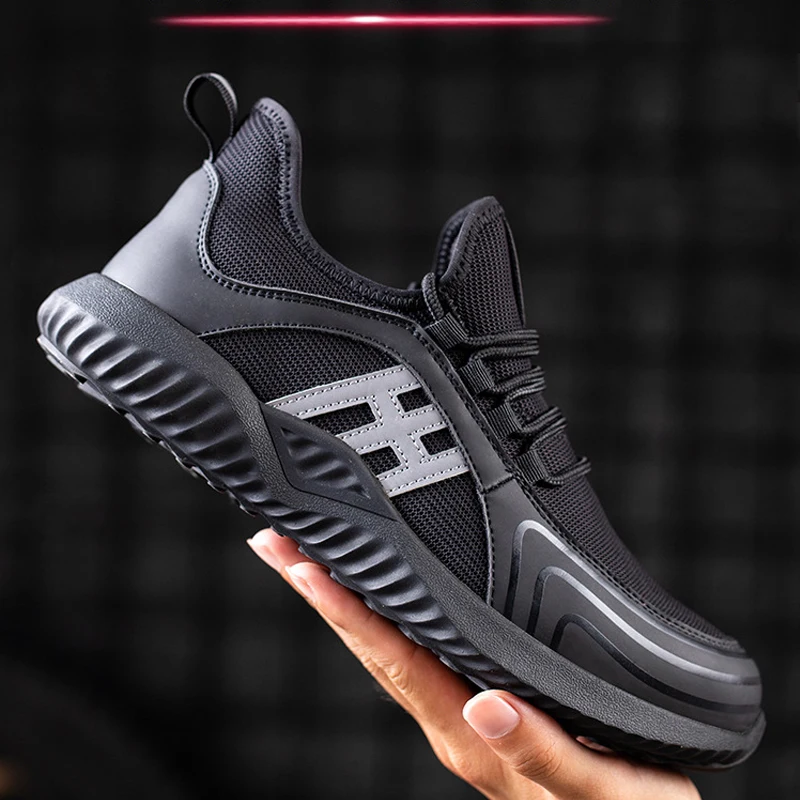 Мужская Уличная обувь со стальной головкой противоскользящая для ремонта