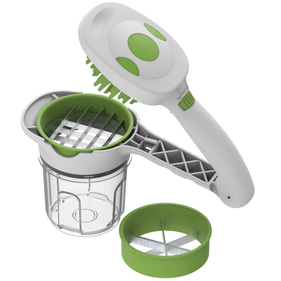 Набор быстрорежущих овощей Nicer измельчитель из нержавеющей стали