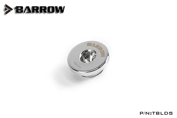 Barrow TBLDS G1 / 4 дюйма черная серебристая ручная затяжка уплотнительная заглушка
