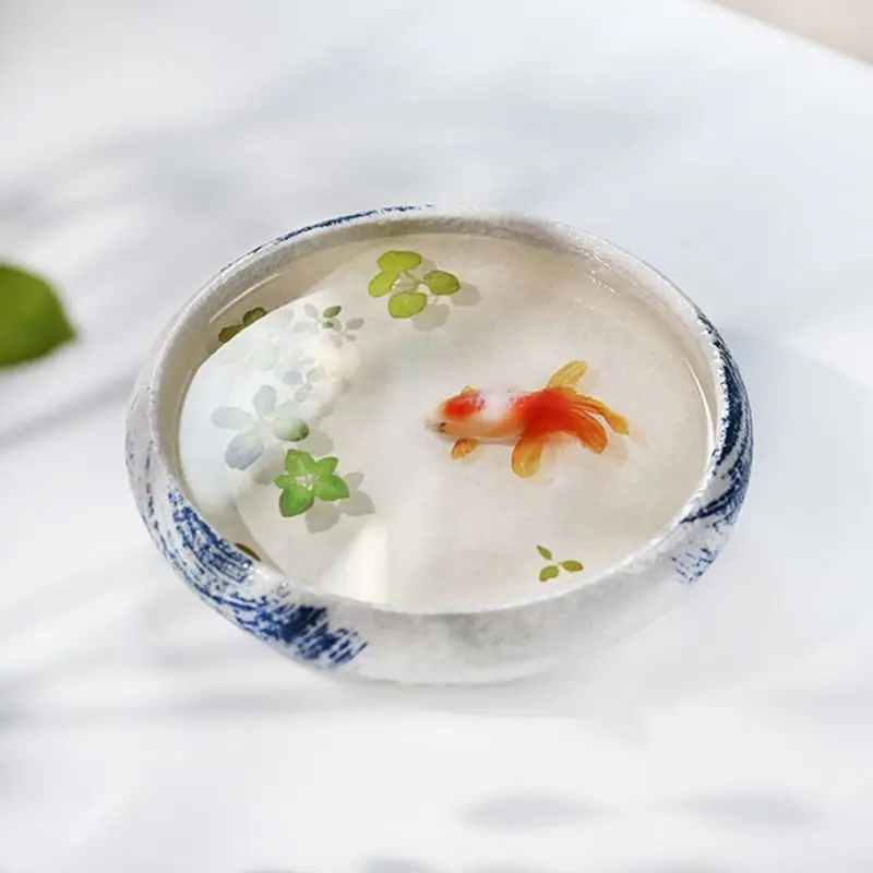 19 шт./компл. 3D эпоксидный наполнитель для золотых рыбок утка наклейки