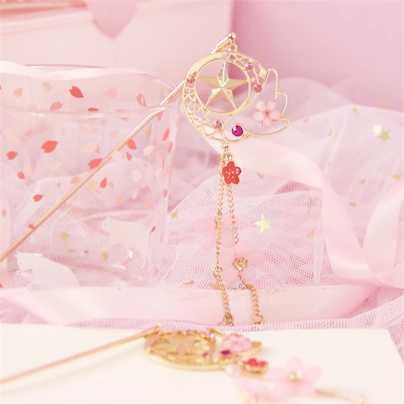 1 шт. заколка для волос в стиле аниме японском с кисточками | Тематическая одежда и