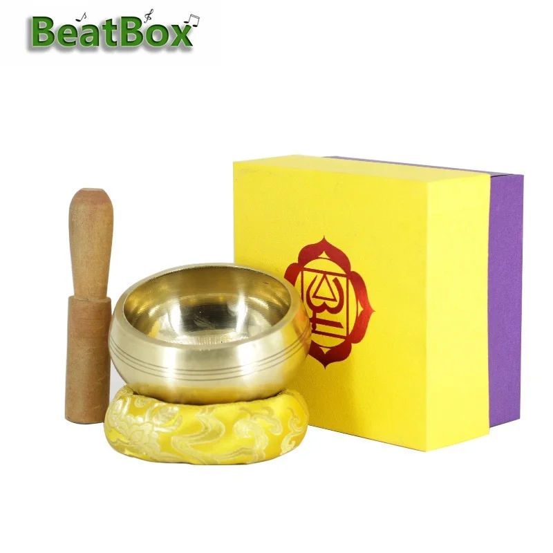 Тибетский Поющий удары из Непала ручной работы Будда брама ритуал с молотком и