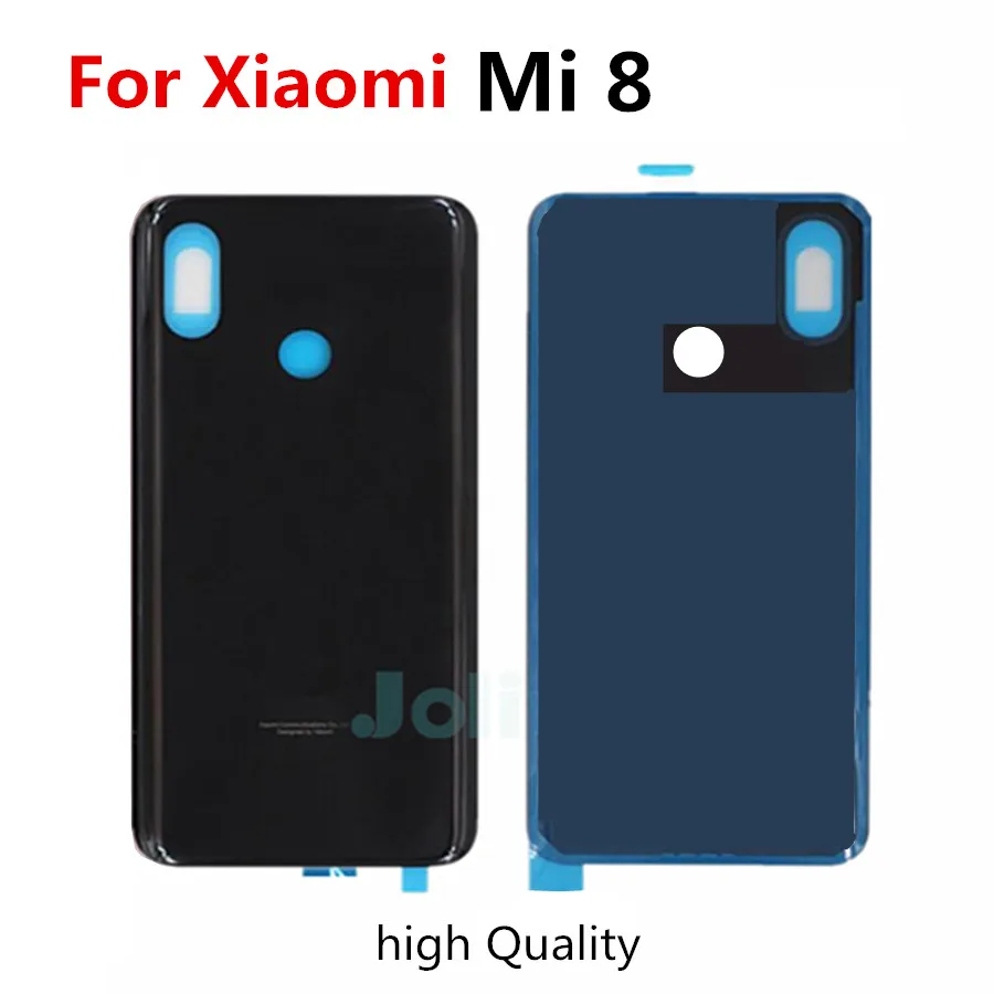 Новинка заднее стекло для Xiaomi mi 8 mi8 Крышка батарейного отсека задняя крышка