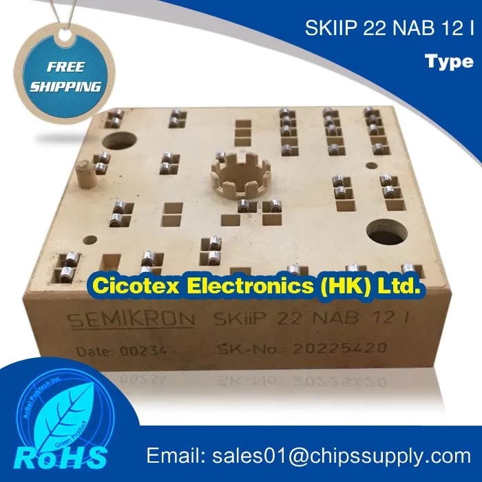 SKIIP22NAB12I Module SKIIP22NAB 12I IGBT 3-phase bridge rectifier + brake chopper inverter SKIIP22NAB121 22NAB |