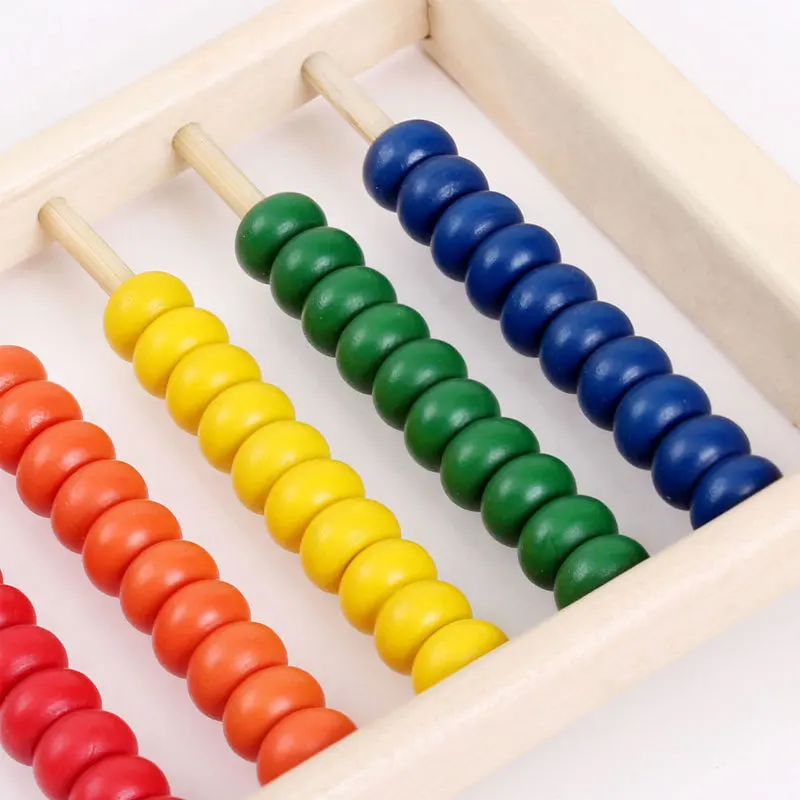 Дропшиппинг Abacus Монтессори расчетные бусины детские математические Деревянные игрушки Обучающие Развивающие детские игрушки для детей