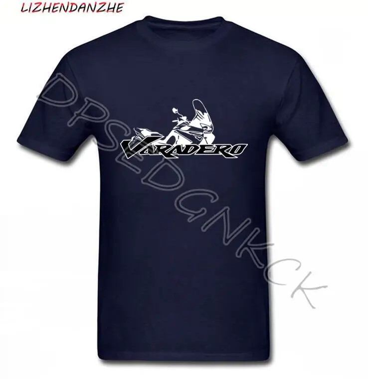 Футболка мужская 100% хлопок модная тенниска с коротким рукавом HONDA VARADERO Xl 1000