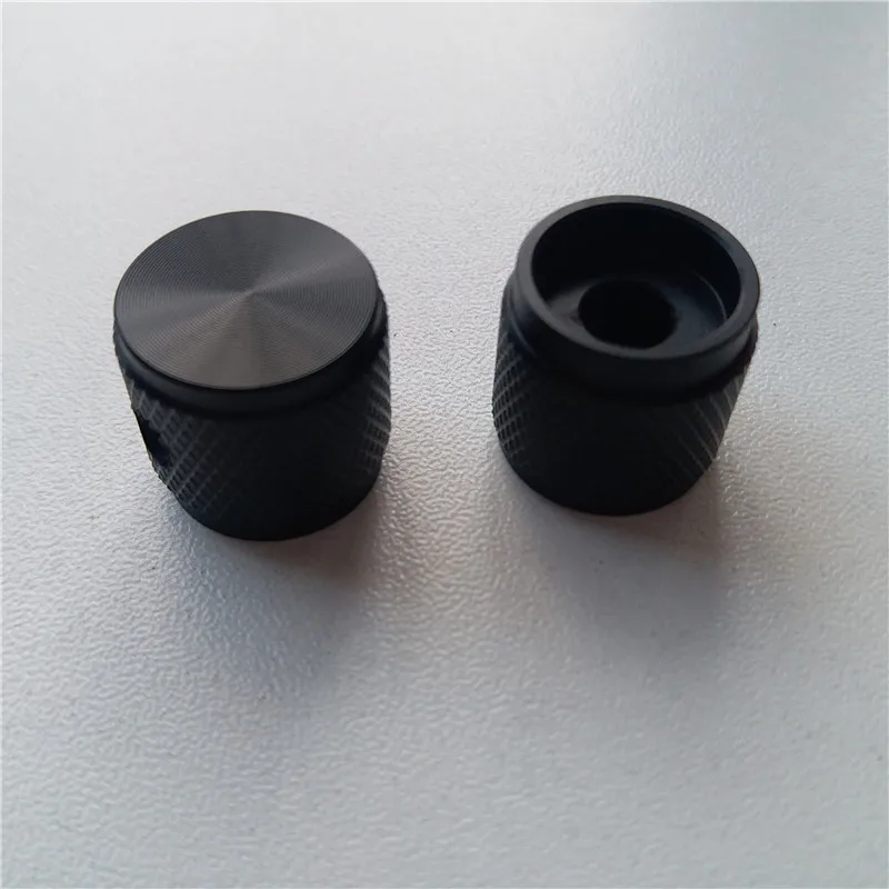 Высококачественная алюминиевая ручка потенциометра 5 шт. твердая 17*16*6 мм