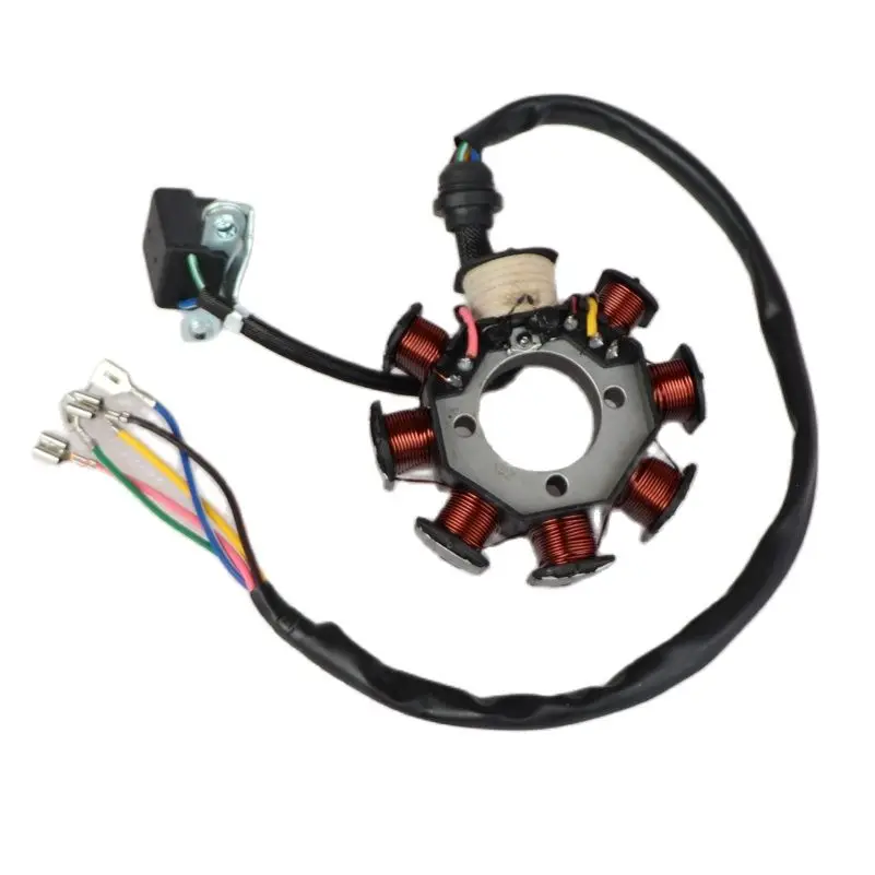 

Motorcycle 8 Coil Magneto Flywheel Stator For CG 150cc 200cc 250cc Engine PIT Quad Dirt Bike ATV Go Kart