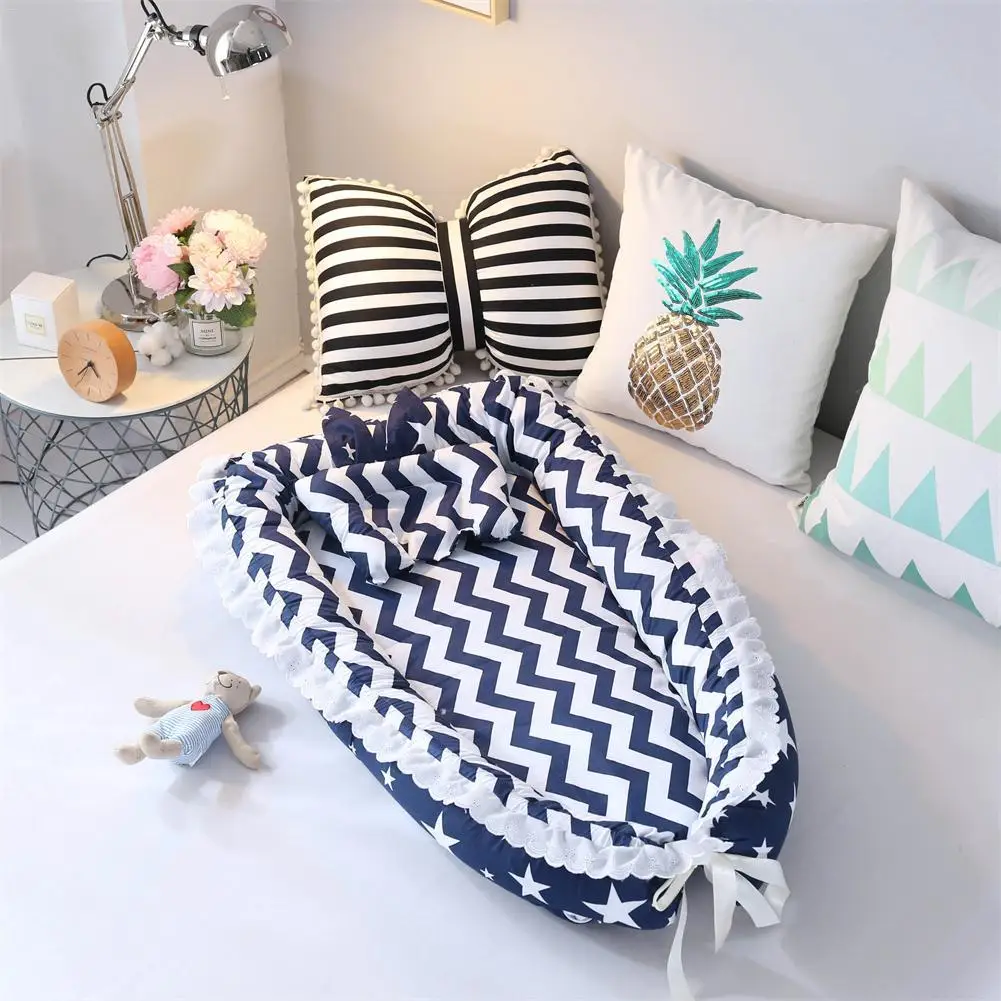 Детское гнездо с мультяшным принтом бионическая кровать съемные моющиеся