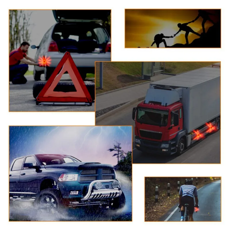 Мощный Предупреждение ющий светильник светодиодный аварийный диск дорожные