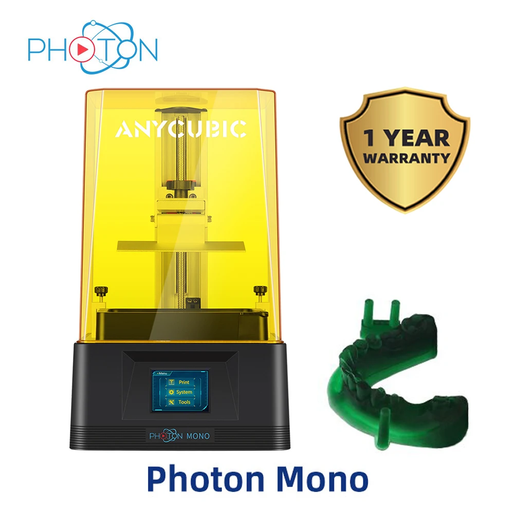 

NEW Anycubic Photon Mono 3d Printer 6''2K Monochrome LCD Fast Printing Speed 8x Anti-aliasing SLA 3d Printer Kit impresora 3d