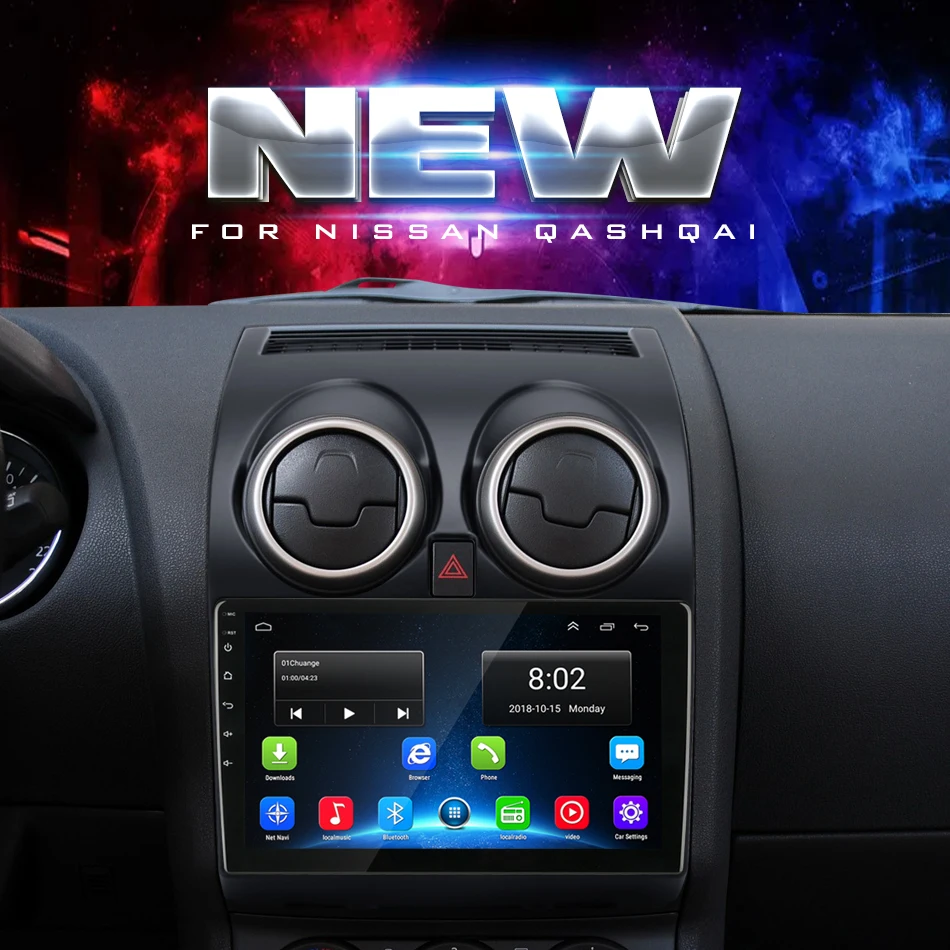 Jansite " R9 Android Автомагнитола для Nissan Qashqai 2006-2013 RDS DSP плеер сенсорный экран 2G+ 3 2G мультимедийные плееры с рамкой